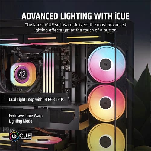 Corsair iCUE Link LX140-R RGB Expansion Single Pack Cabinet Fan